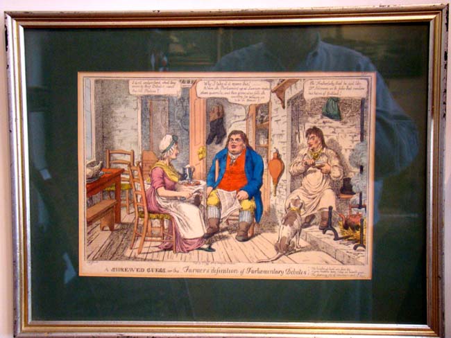 Two late 18th or early 19th century British political satirical hand colored engravings — image 4